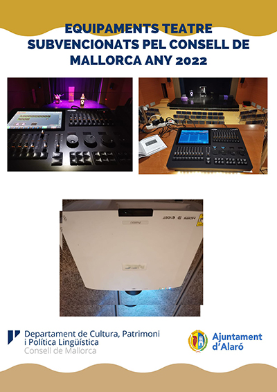 Equipaments TEATRE 2022